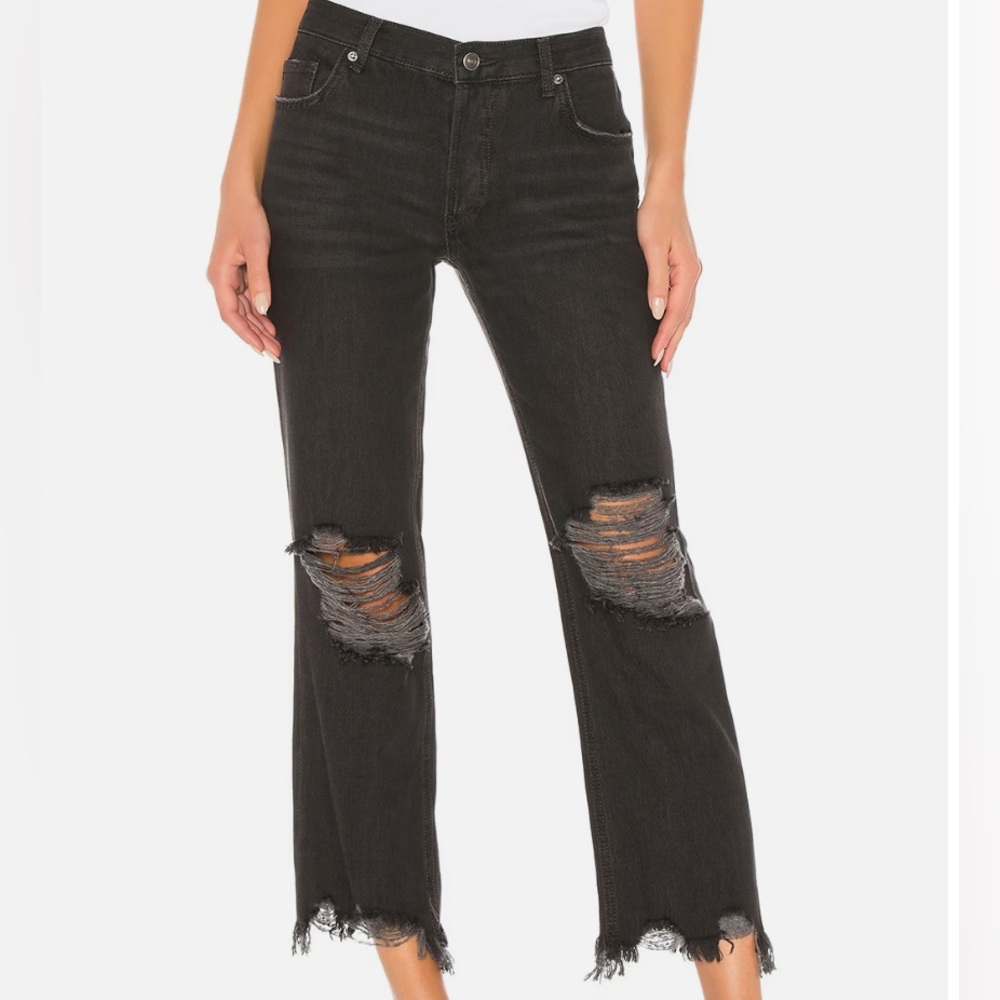 We The Free Maggie Jeans Black size 24